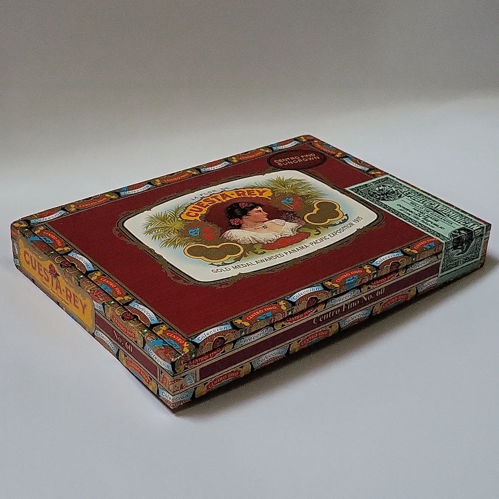 Cuesta-Rey Red Wooden Empty Cigar Craft Box